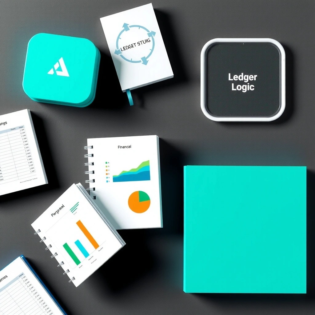 Ledger Logic strategy game showing financial portfolio management interface